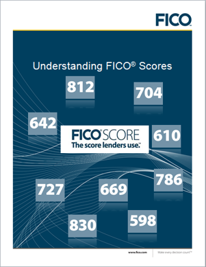 Cover page of Understanding FICO Scores PDF
