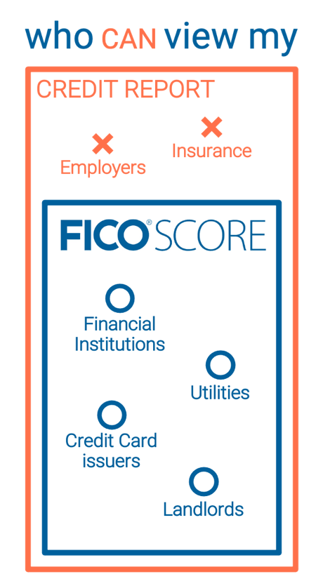Image of who can view my FICO Score.